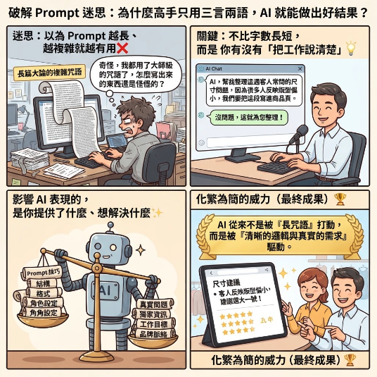▮Prompt 真的這麼重要嗎？電商用 AI，關鍵不只是怎麼問▮